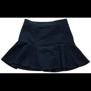 🌟SOLD🌟 Black Trafaluc Textured Flounce Skirt